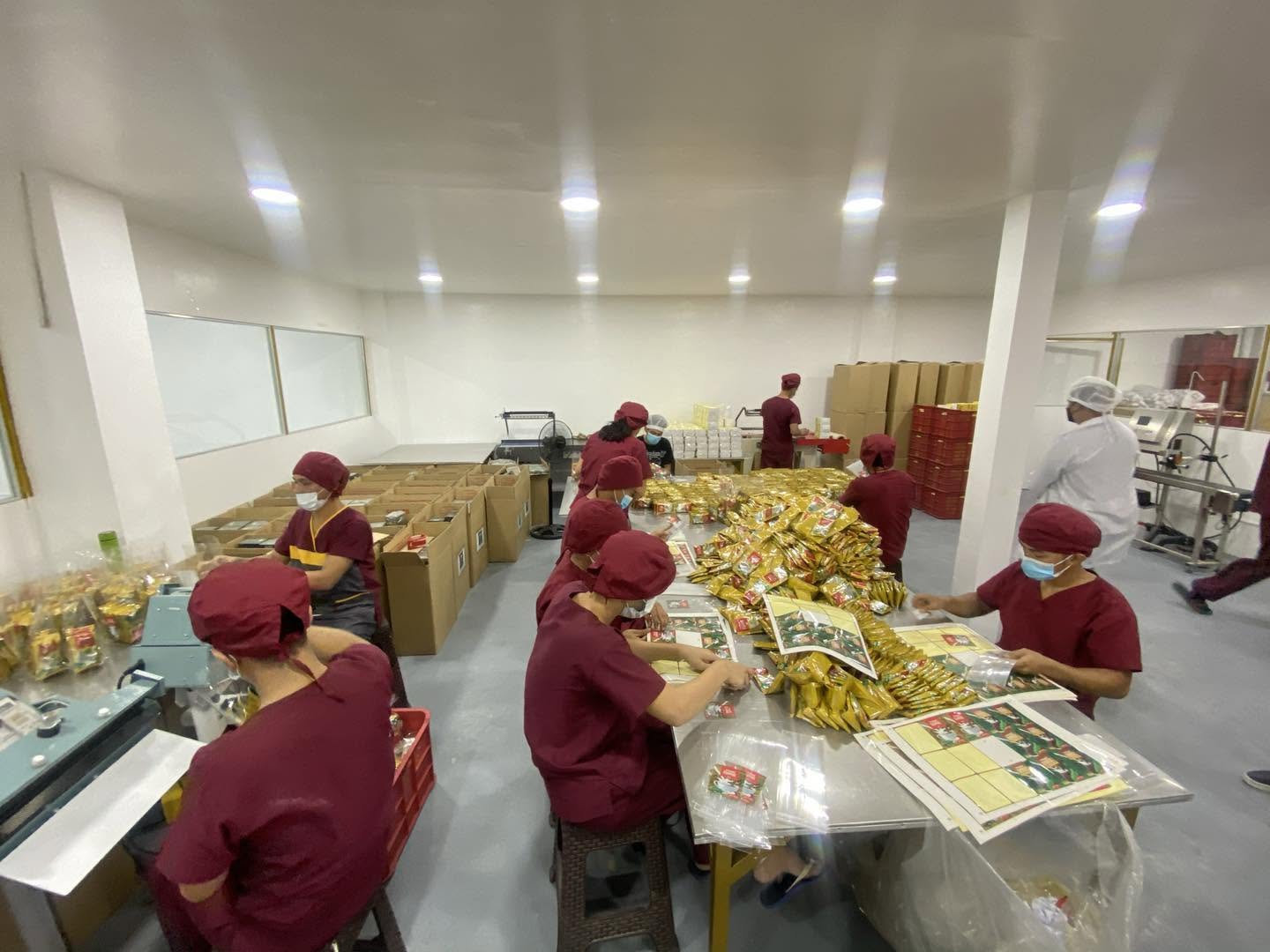 Functional coffee sachet packing line