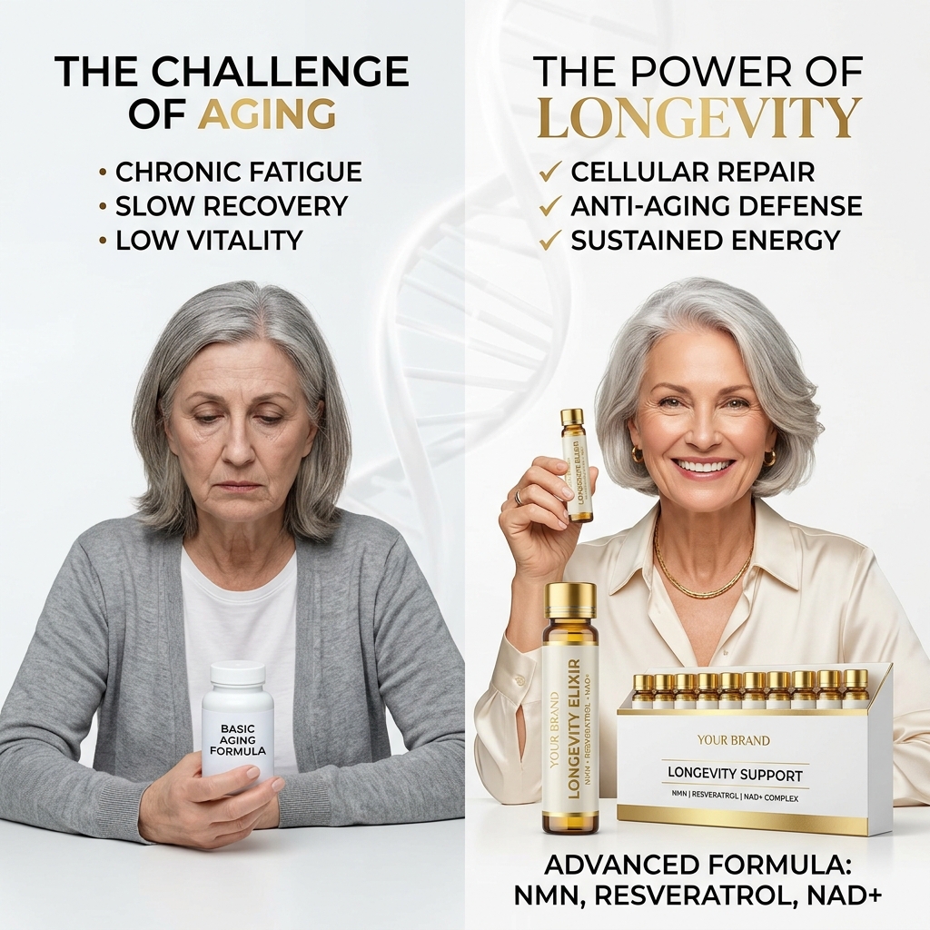 Longevity and anti-aging support formulation